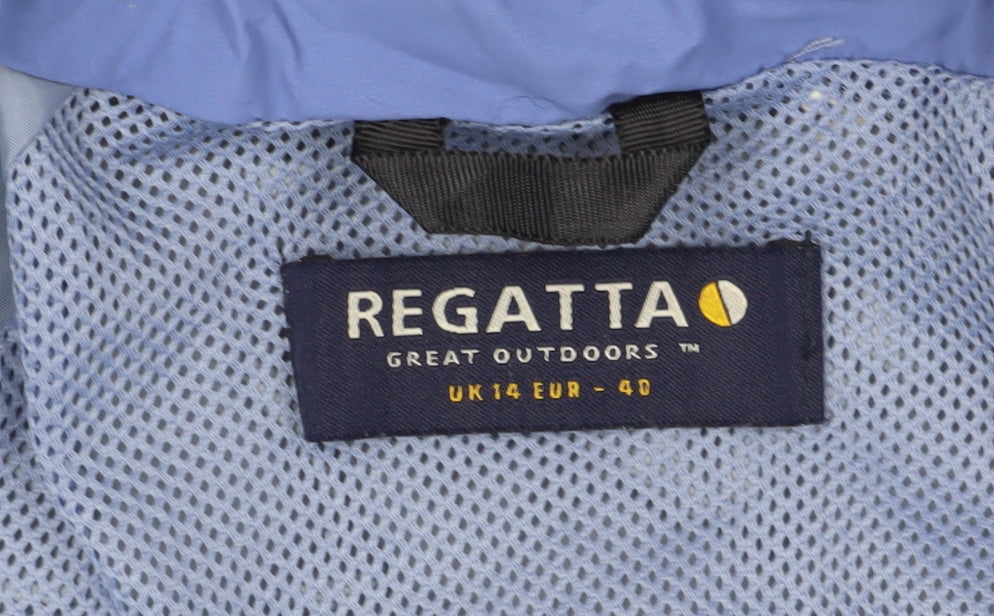 Regatta Women's Blue Parka Jacket Size 14
