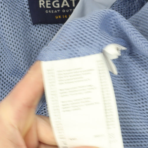 Regatta Women's Blue Parka Jacket Size 14