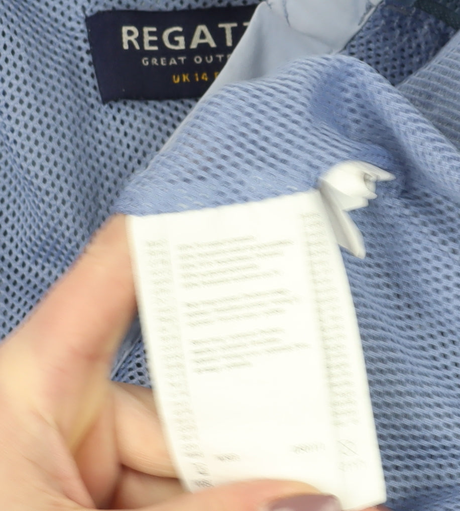 Regatta Women's Blue Parka Jacket Size 14