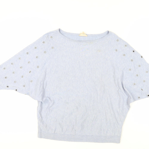 Phase Eight Women's Blue Studded Blouse