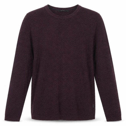 Jack & Jones Premium Men’s Purple Waffle-Knit Pullover M
