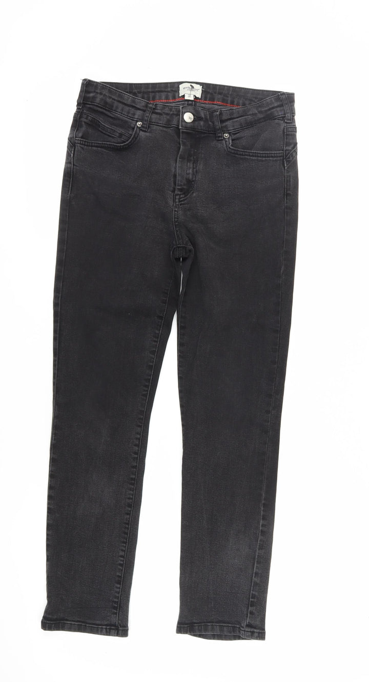White Stuff Women's Black Straight Jeans Size 10