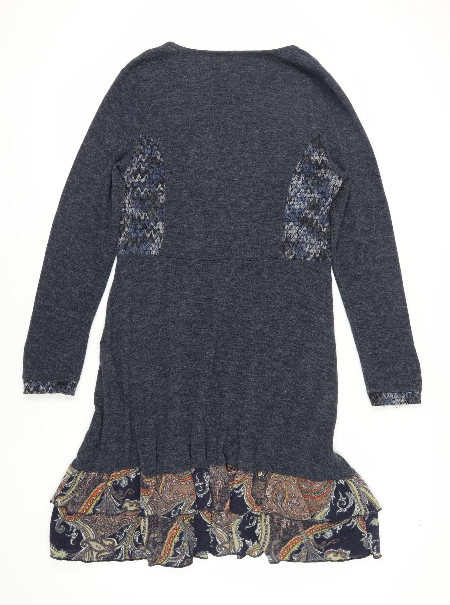 Joe Browns Women's Blue Paisley Knit Shift Dress