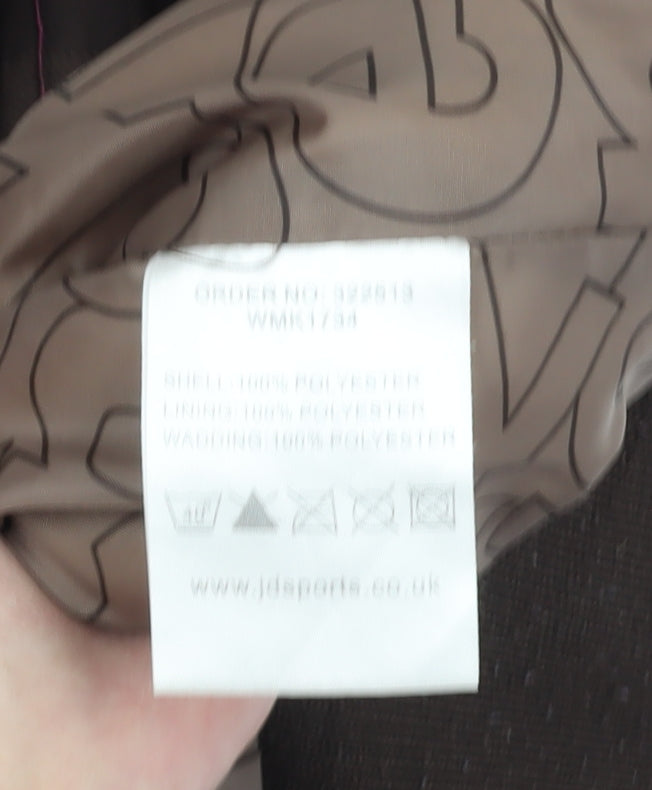 Mckenzie Women’s Brown Hooded Puffer Waistcoat Size 12