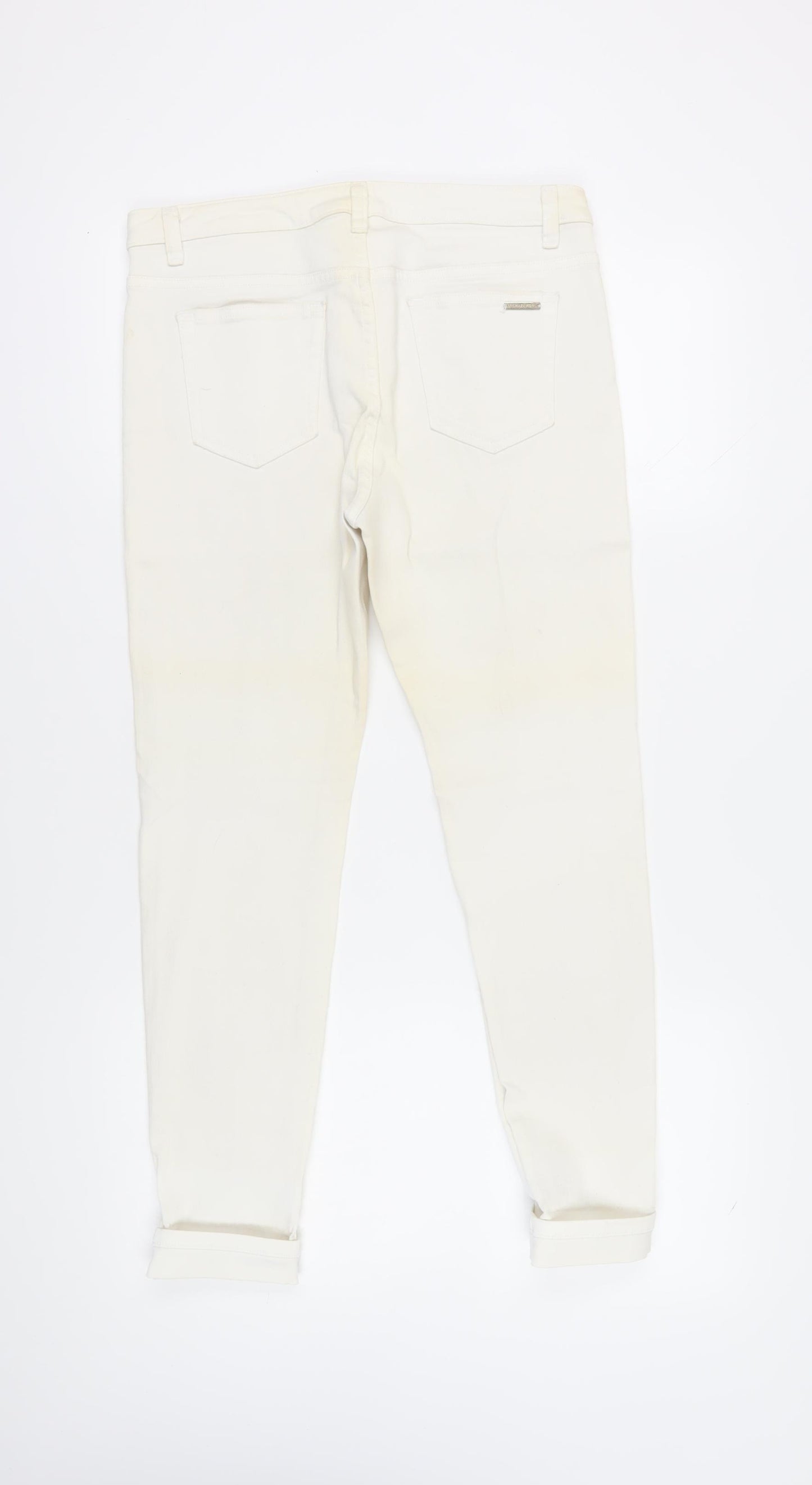 Michael Kors Women's Ivory Skinny Jeans, Size 8