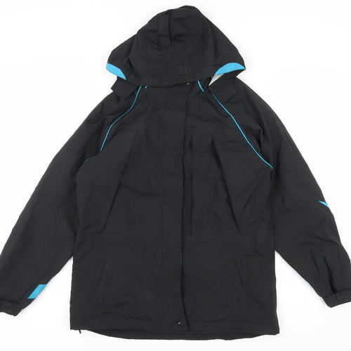 Glacier Point Women's Black Parka Jacket Size 14