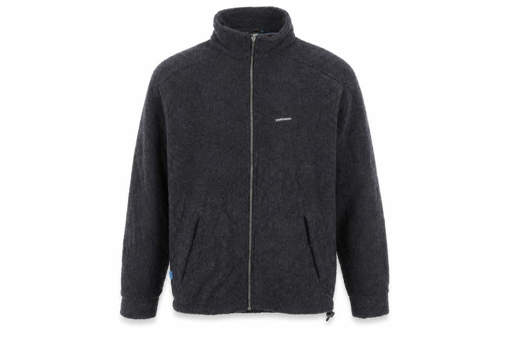 Front view of Karrimor Men's Black Fleece Jacket, size S