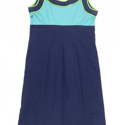 Boden Women's Blue Sheath Dress, Size 12, Spring Style