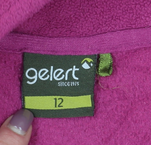 Gelert Women's Purple Fleece Jacket Size 12