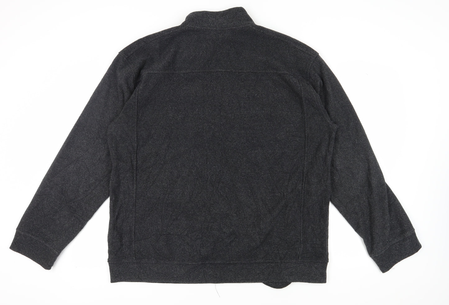 Chisel Men's Black 2XL Basic Fleece Jacket