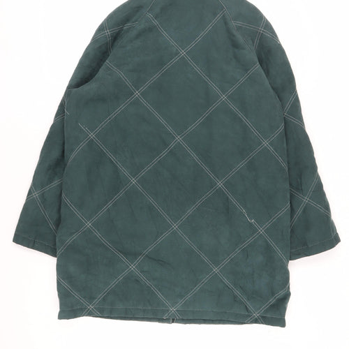 Dannimac Women's Green Overcoat Size L