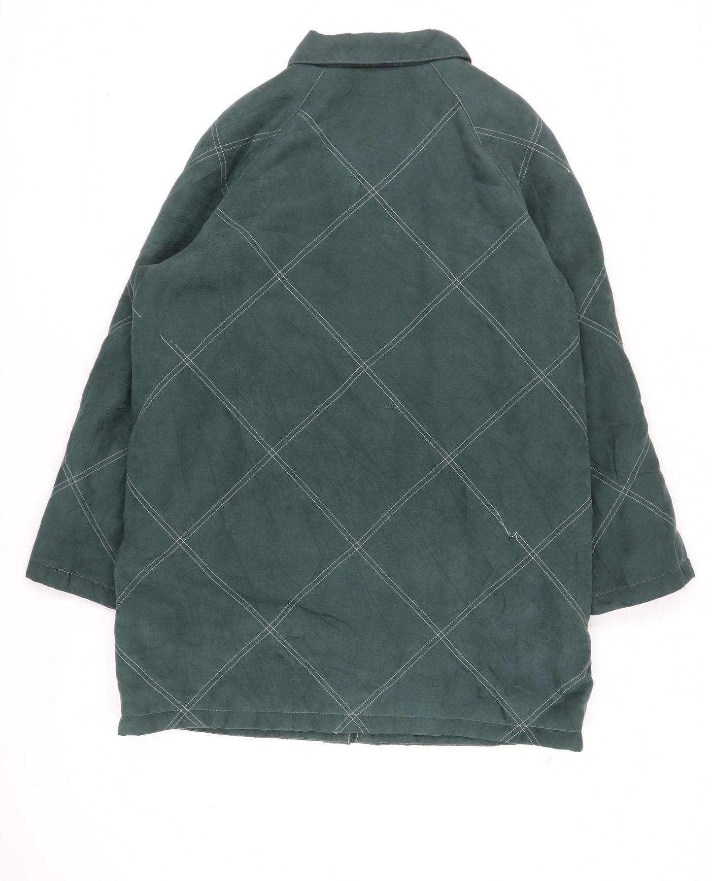 Dannimac Women's Green Overcoat Size L