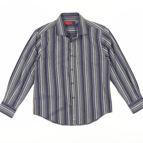 Ben Sherman Men's Striped Shirt S Multicoloured Button-Up