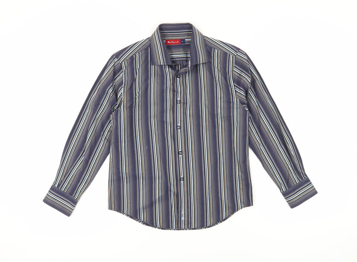 Ben Sherman Men's Striped Shirt S Multicoloured Button-Up