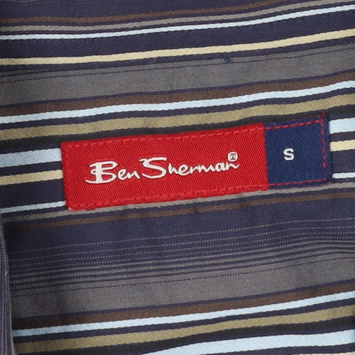 Ben Sherman Men's Striped Shirt S Multicoloured Button-Up