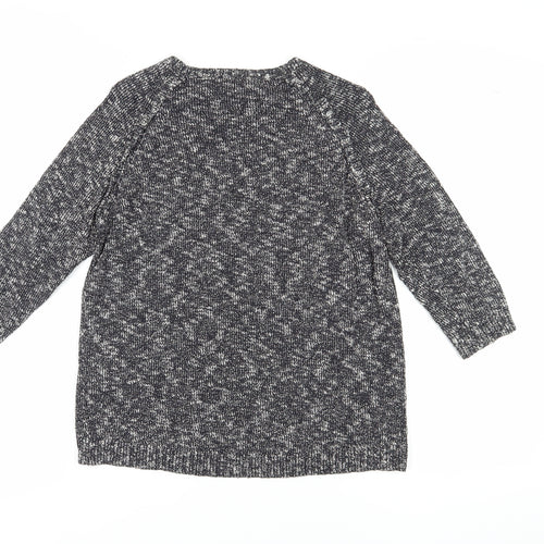 Women's Multicoloured Pullover Knit Jumper Size 8