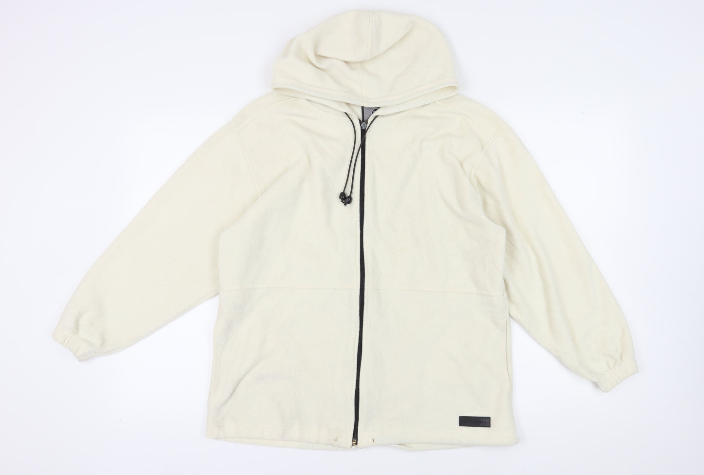 Sportswear Women's Ivory Fleece Jacket Size 8