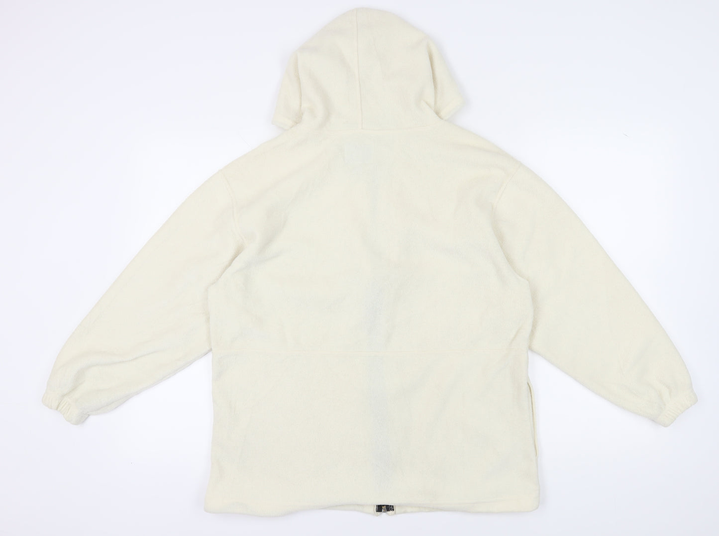 Sportswear Women's Ivory Fleece Jacket Size 8