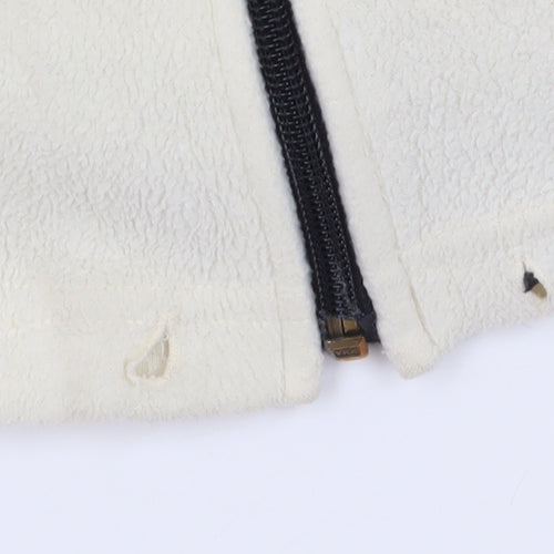 Sportswear Women's Ivory Fleece Jacket Size 8