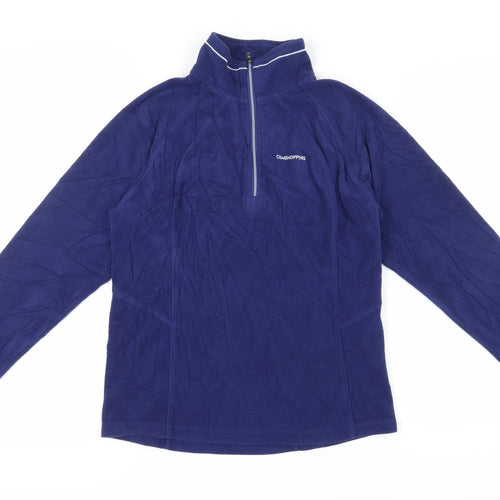 Craghoppers Women's Blue Fleece Pullover, Size 10
