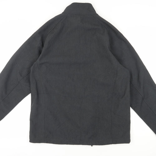 Kirkland Signature Men's Black Jacket, L, Full Zip