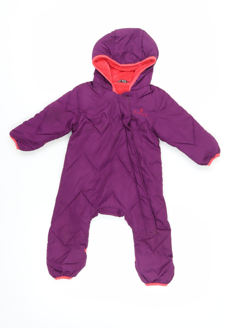 Hi Gear Unisex Purple Snowsuit, 12-18 Months, Winter Puffer