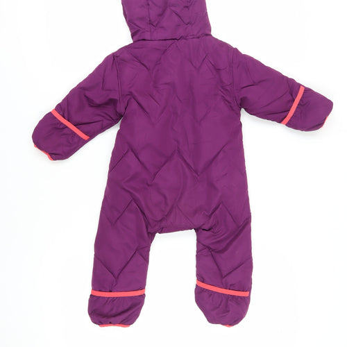 Hi Gear Unisex Purple Snowsuit, 12-18 Months, Winter Puffer