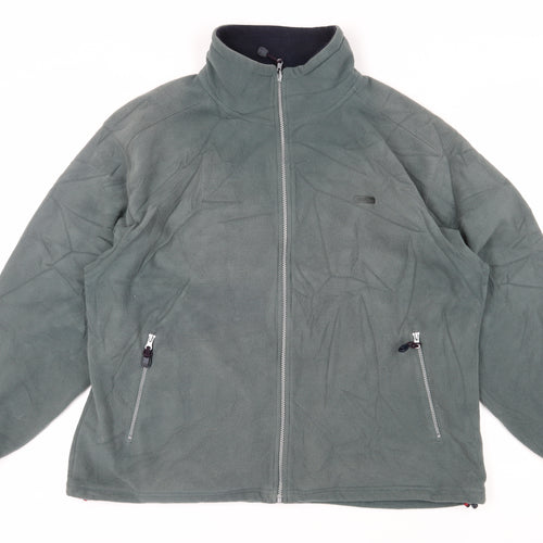Peter Storm Men's Green Fleece Jacket 2XL Relaxed Fit