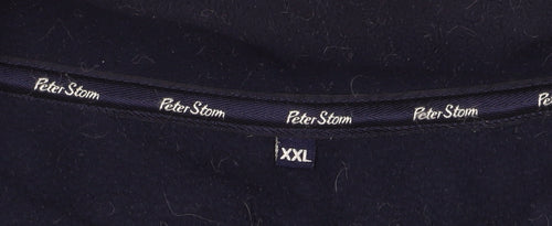 Peter Storm Men's Green Fleece Jacket 2XL Relaxed Fit