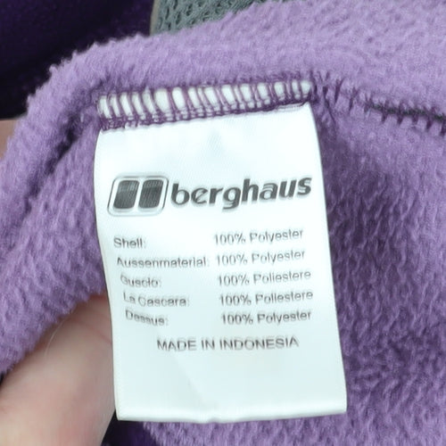 Berghaus Women's Purple Fleece Jacket Size 10