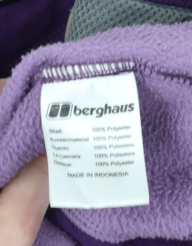 Berghaus Women's Purple Fleece Jacket Size 10