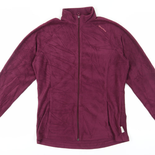 Decathlon Purple Fleece Jacket - L, Unisex Adults