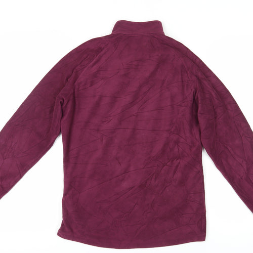 Decathlon Purple Fleece Jacket - L, Unisex Adults