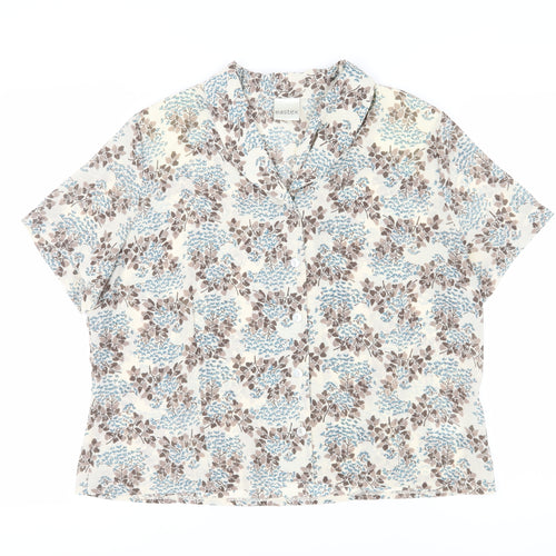 Eastex Women's Multicoloured Floral Button-Up