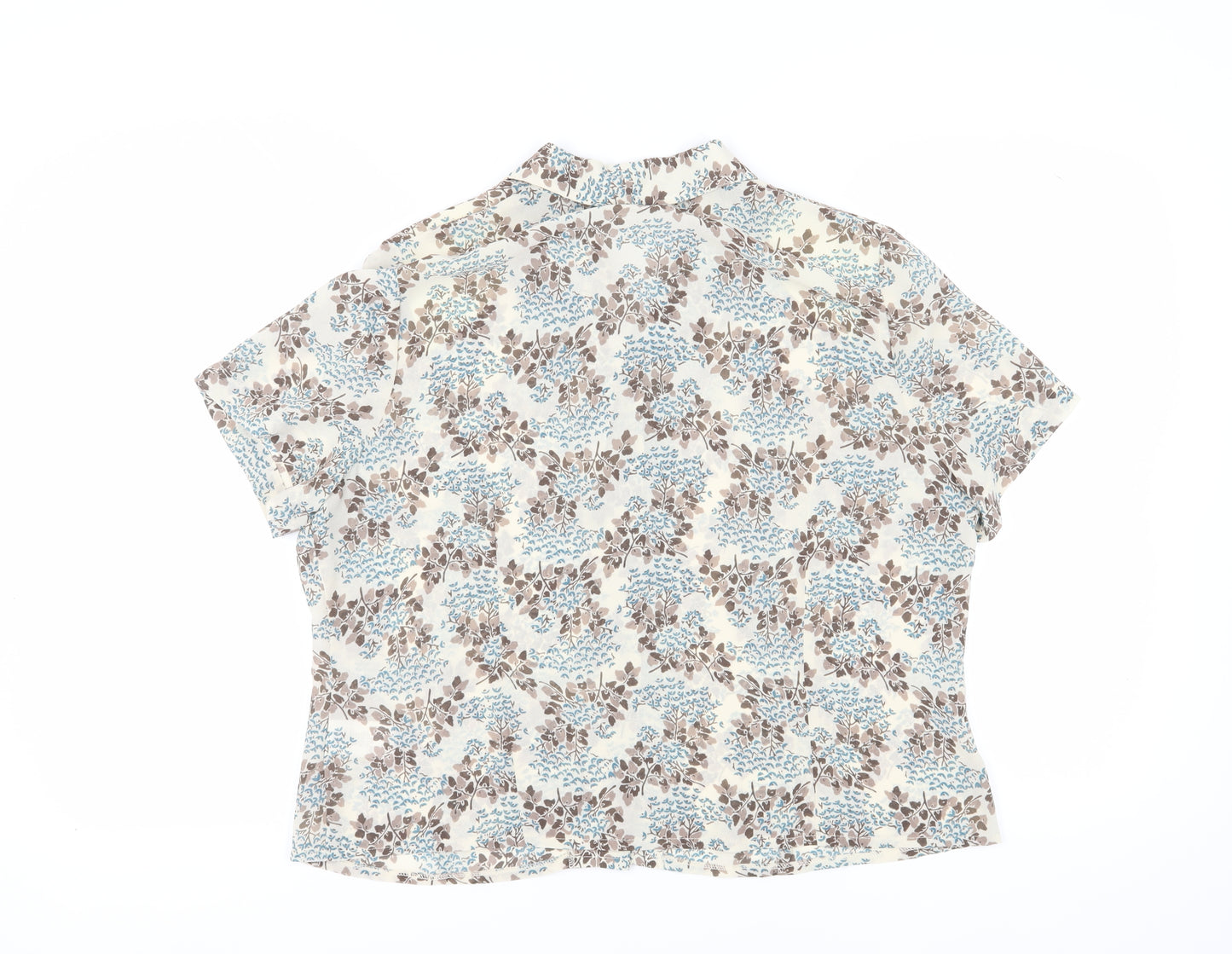 Eastex Women's Multicoloured Floral Button-Up