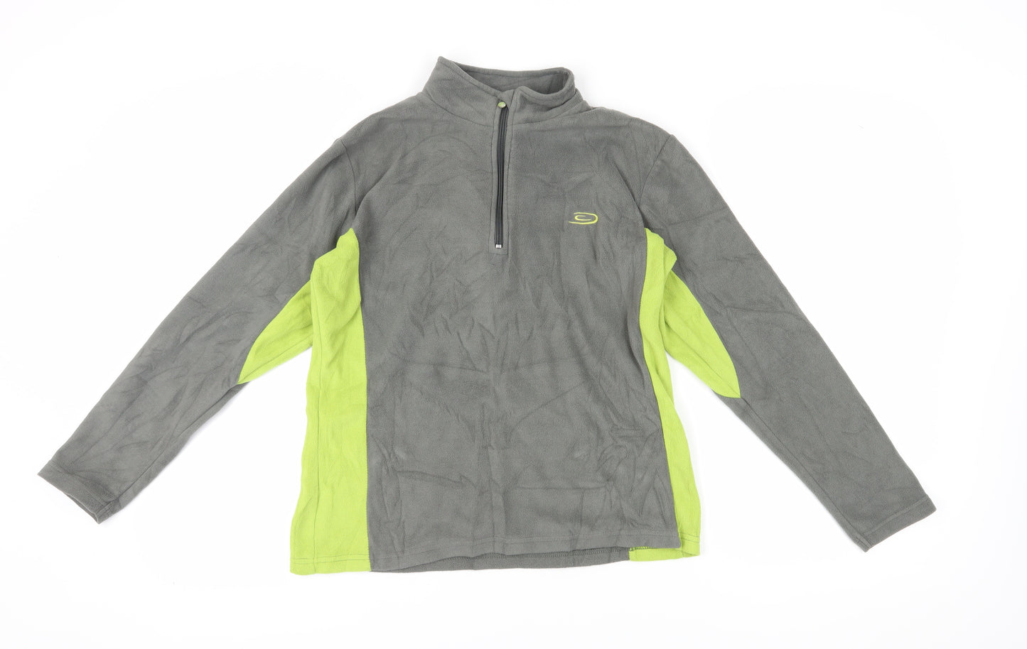 Crane Trail Unisex Grey Fleece Pullover Sweatshirt, S