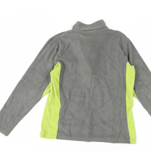 Crane Trail Unisex Grey Fleece Pullover Sweatshirt, S