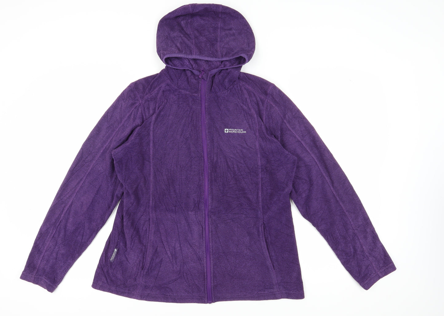 Mountain Warehouse Women's Purple Fleece Jacket Size 18