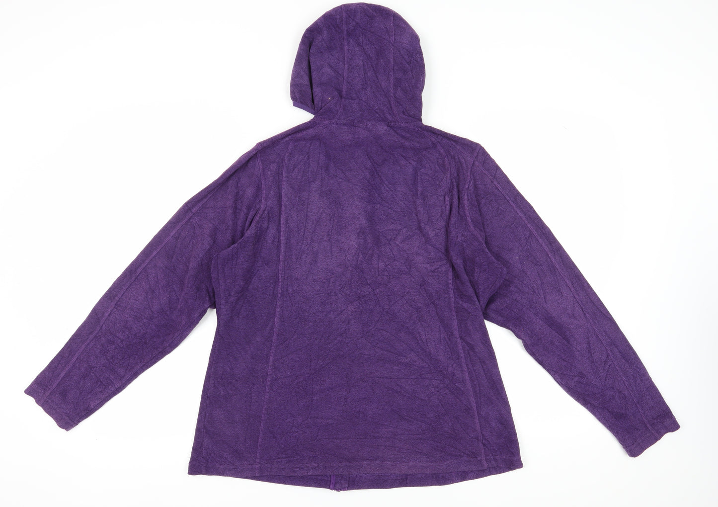 Mountain Warehouse Women's Purple Fleece Jacket Size 18