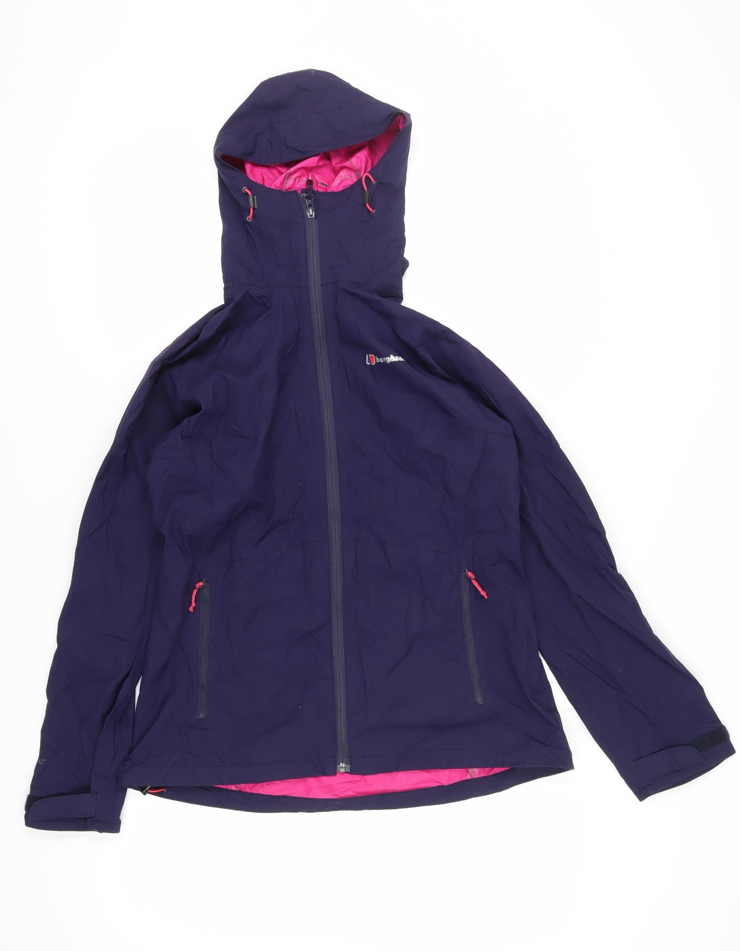 Berghaus Women's Blue Mid-Length Rain Jacket, Size 14, Waterproof