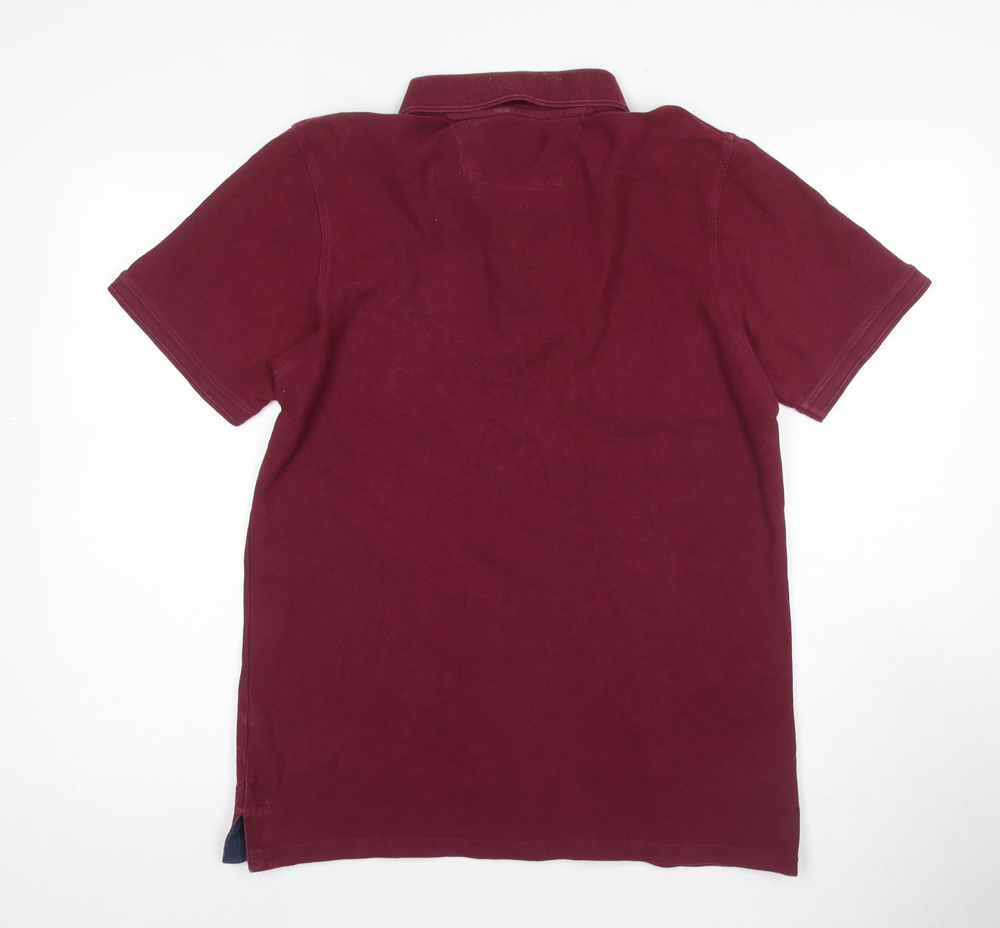 Maine New England Men’s Red Polo Shirt S Casual Style
