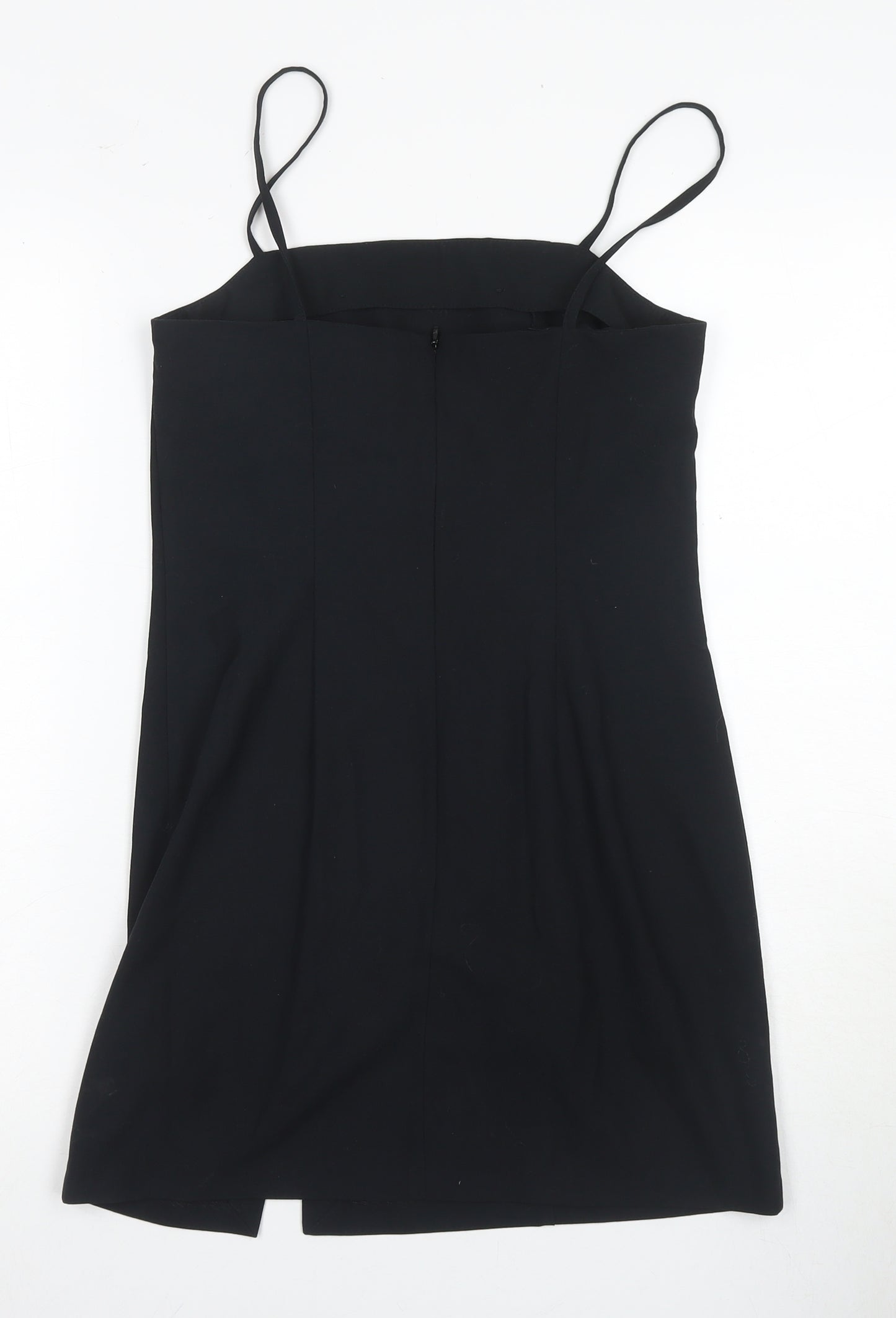 Topshop Women's Black Strappy Dress Size 6