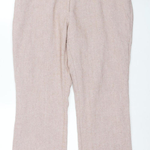 Cotton Traders Women's Pink Trousers Size 14