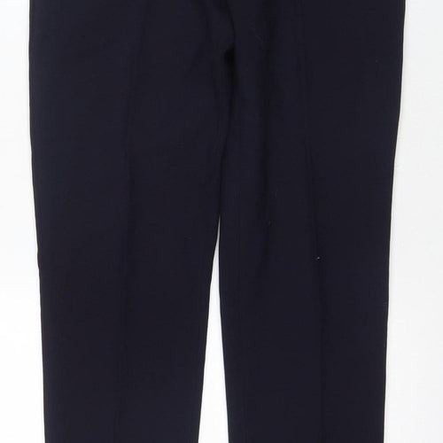 Marks and Spencer Men's Blue Slim Fit Trousers
