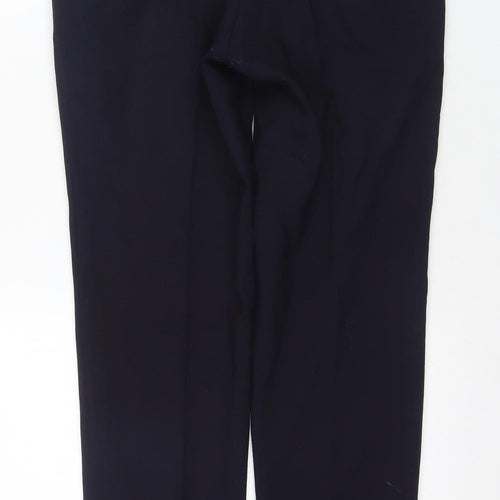 Marks and Spencer Men's Blue Slim Fit Trousers
