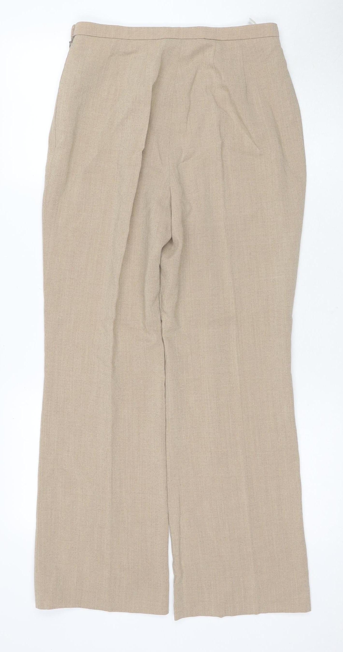 Country Casuals Women's Beige Petite Trousers Sz 12