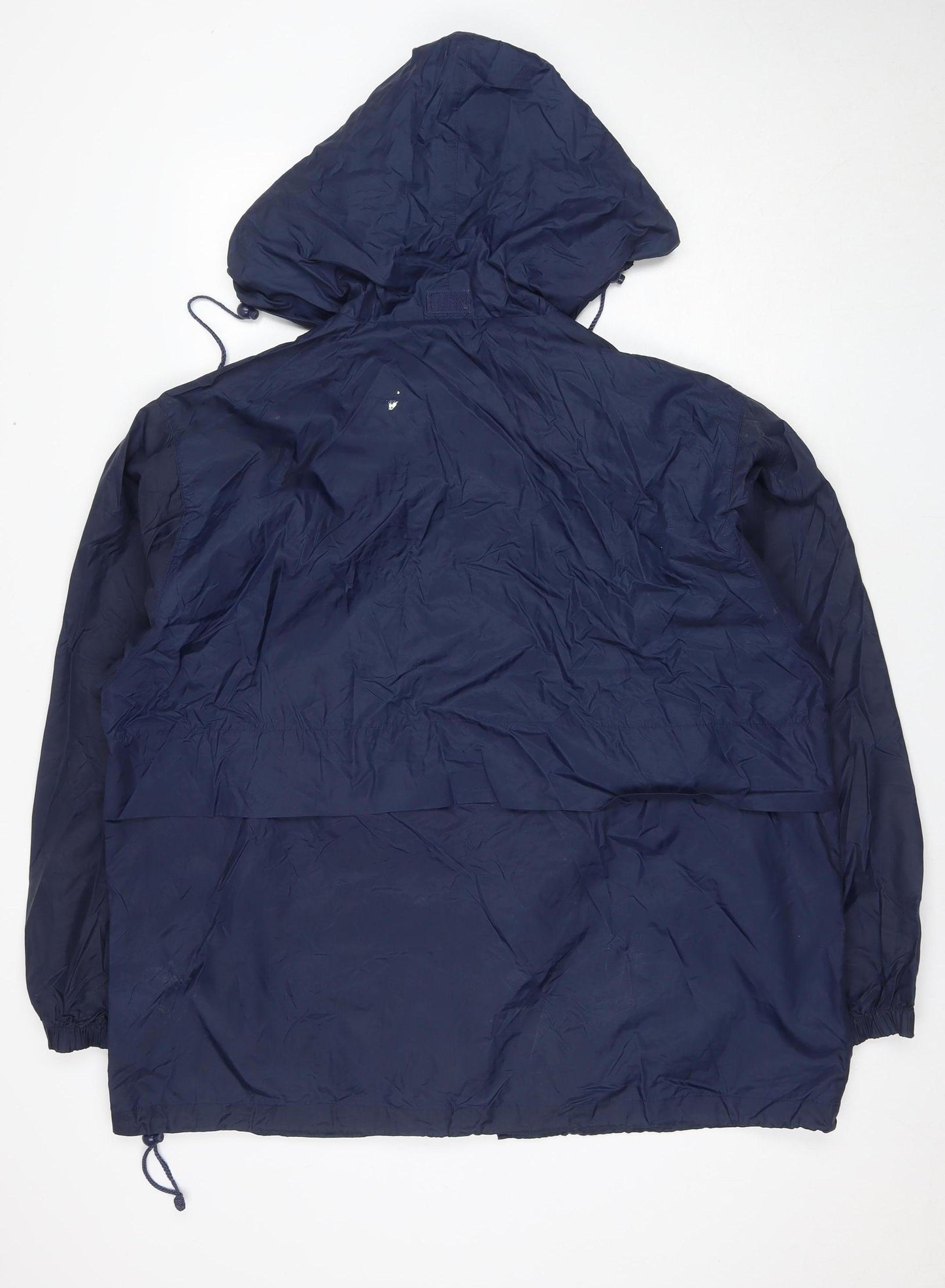 Colourways Men's Blue Rain Coat Jacket, Size L