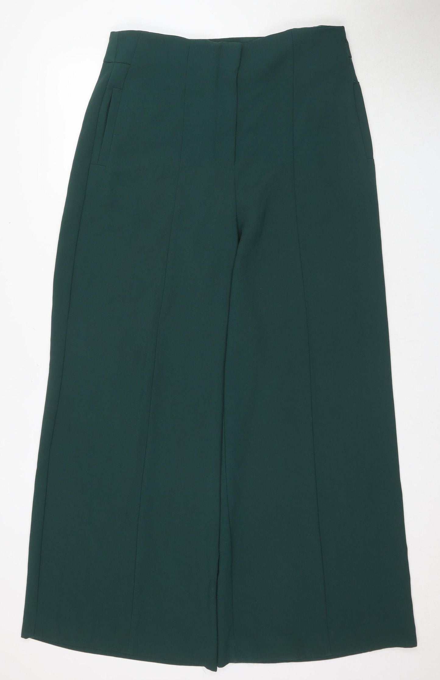 Next Women's Green Straight Trousers Size 16