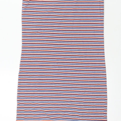 Ego Women's Multicoloured Striped Jersey Dress M