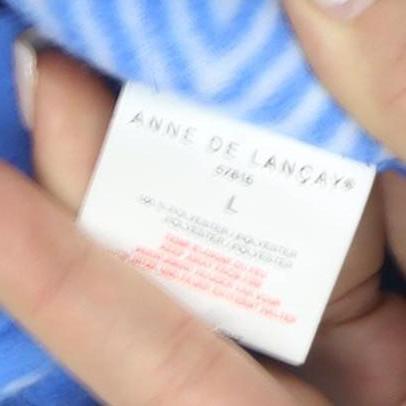 Anne De Lancay Women's Blue Basic Jacket L